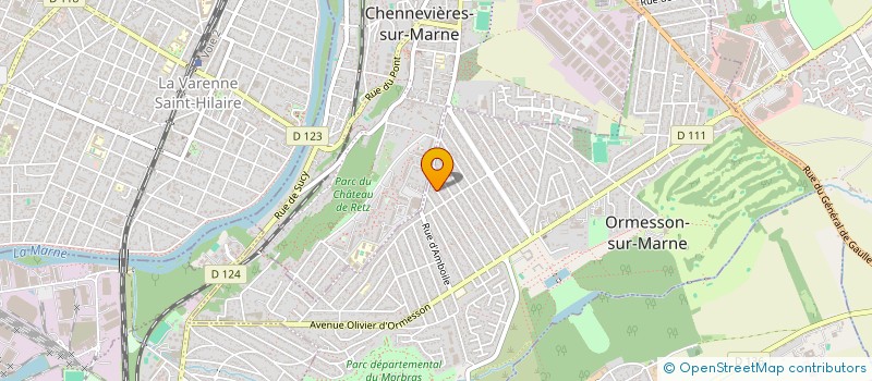 localisation de l'entreprise SCI STENCO  ORMESSON-SUR-MARNE