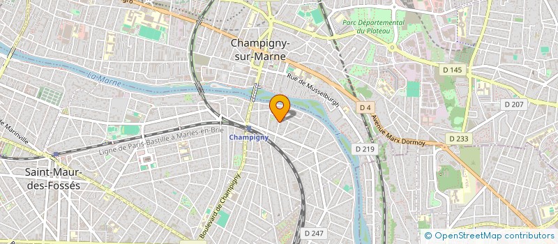 localisation de l'entreprise SCI STEP 1 à SAINT-MAUR-DES-FOSSES