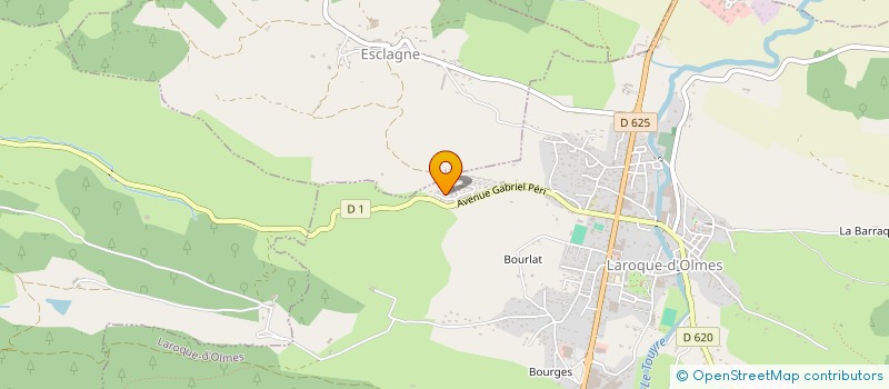 localisation de l'entreprise SCI STEP à LAROQUE D'OLMES