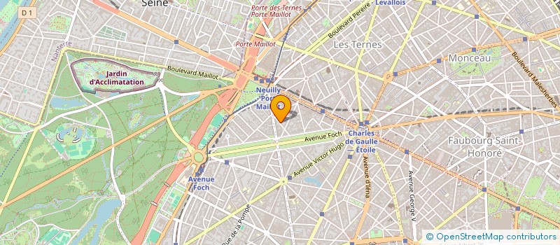 localisation de l'entreprise SCI STEP  PARIS