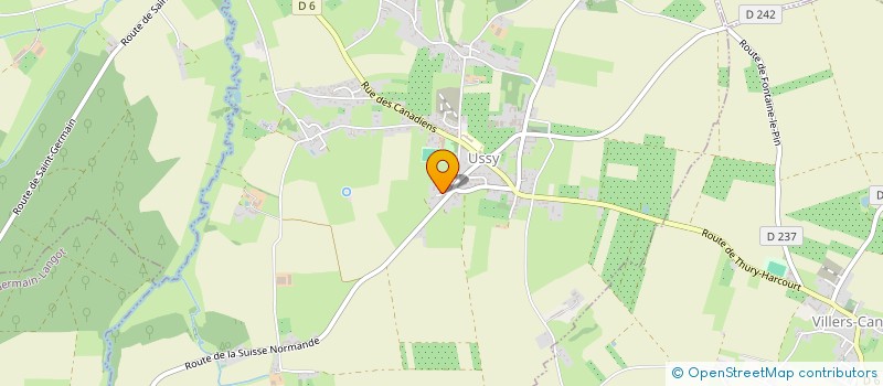 localisation de l'entreprise SCI STEPH  USSY