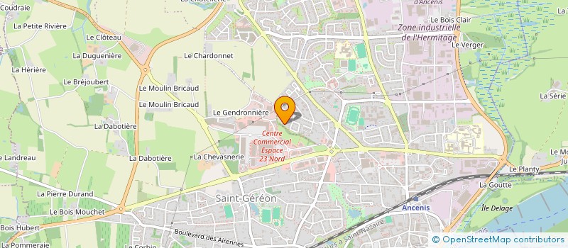 localisation de l'entreprise SCI STEPH-ANNE  ANCENIS-SAINT-GEREON