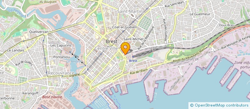 localisation de l'entreprise SCI STEPHAN  BREST