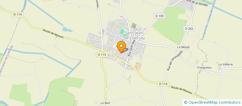 localisation de l'entreprise SCI STEPHAN  SAINT-JEAN-DE-LIVERSAY