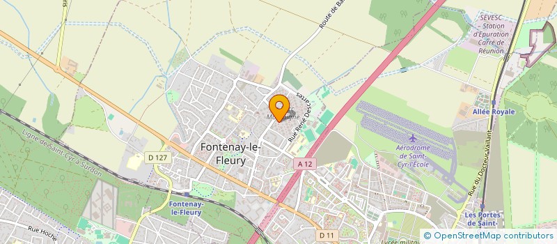 localisation de l'entreprise SCI STEPHAN I à FONTENAY-LE-FLEURY