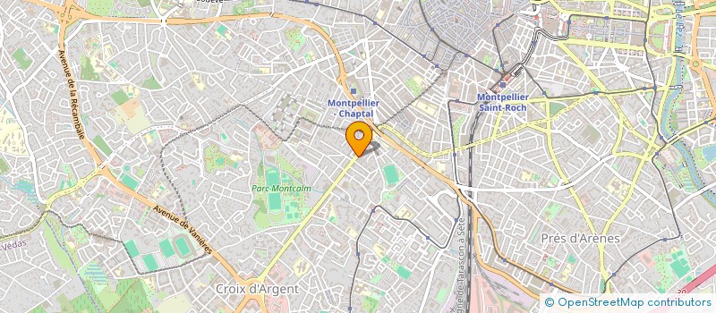 localisation de l'entreprise SCI STEPHANE à MONTPELLIER