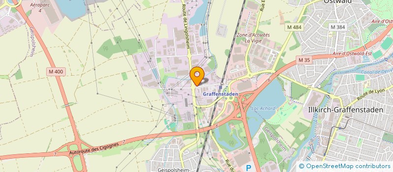 localisation de l'entreprise SCI STEPHANE  GEISPOLSHEIM