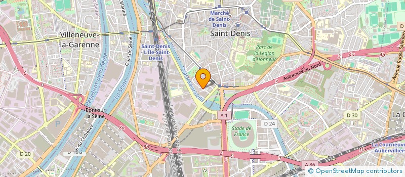 localisation de l'entreprise SCI STEPHANE à SAINT-DENIS