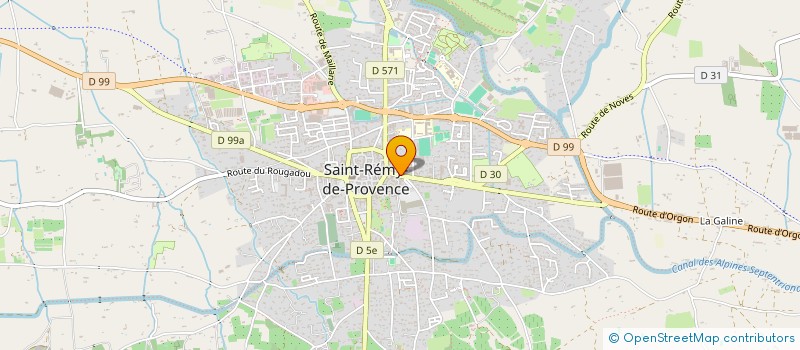 localisation de l'entreprise SCI STEPHANE ALICJA  SAINT-REMY-DE-PROVENCE