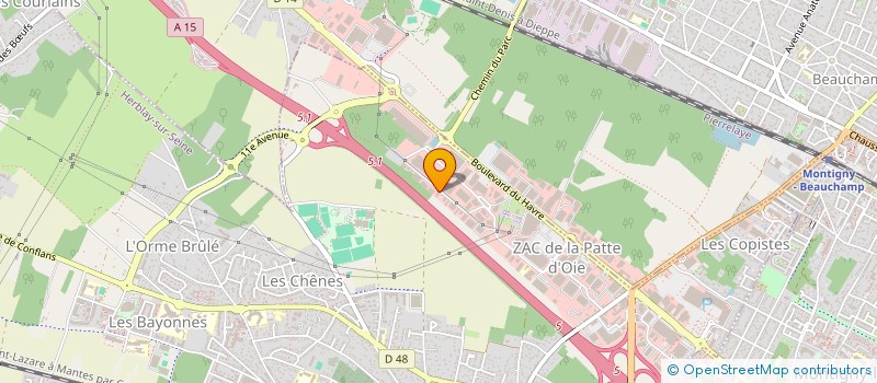 localisation de l'entreprise SCI STEPHANICO  HERBLAY-SUR-SEINE