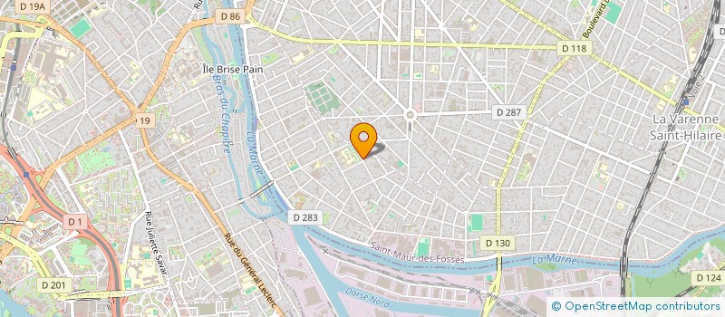 localisation de l'entreprise SCI STEPHANIE à SAINT-MAUR-DES-FOSSES