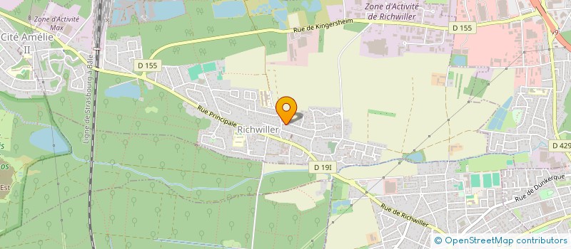 localisation de l'entreprise SCI STEPHANIE  RICHWILLER