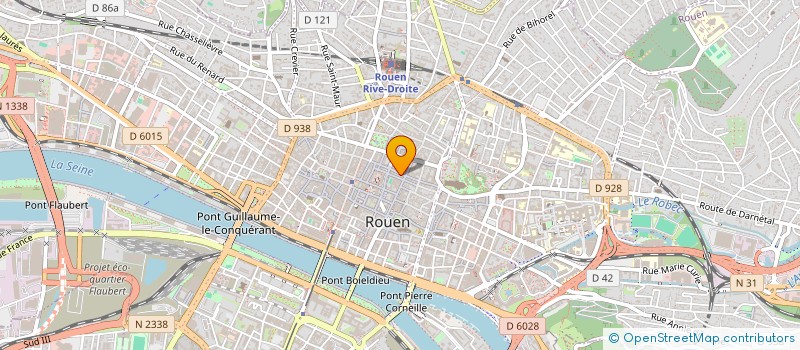 localisation de l'entreprise SCI STEPHANIE  ROUEN