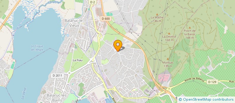 localisation de l'entreprise SCI STEPHANIE  BALARUC-LES-BAINS