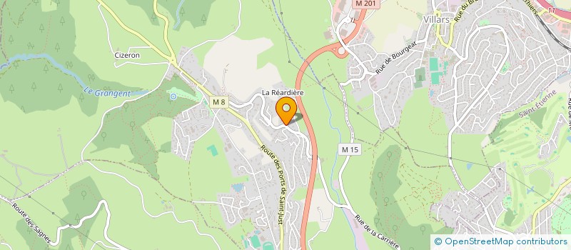 localisation de l'entreprise SCI STEPHANOISE A VOCATION IMMOBILIERE  SAINT-DIDIER-AU-MONT-D'OR