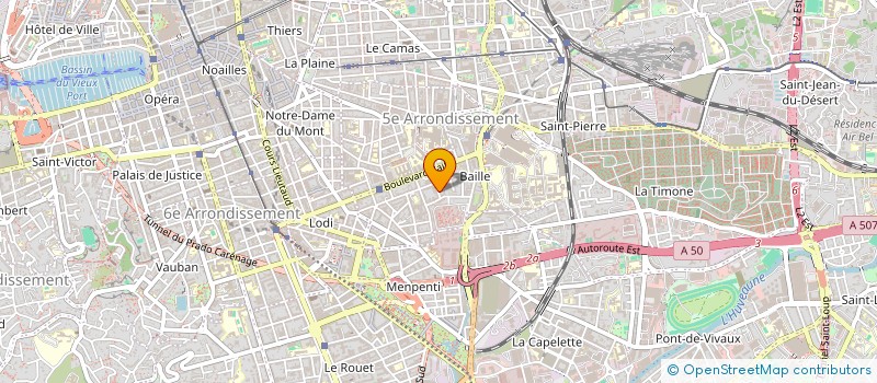 localisation de l'entreprise SCI STEPHCEL à MARSEILLE