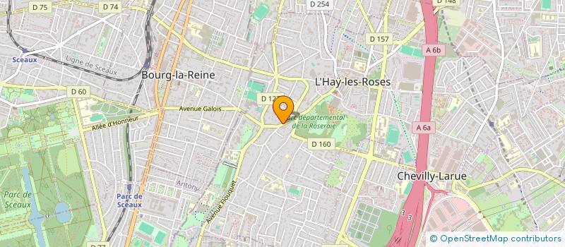 localisation de l'entreprise SCI STEPHDENT  L'HAY-LES-ROSES