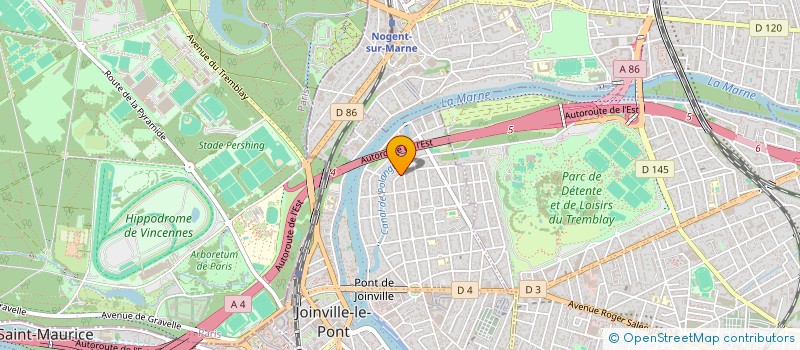 localisation de l'entreprise SCI STEPHI à JOINVILLE-LE-PONT