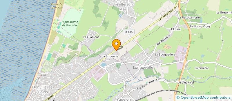 localisation de l'entreprise SCI STEPHI  BREVILLE-SUR-MER