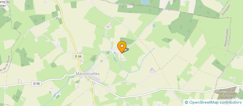 localisation de l'entreprise SCI STEPHIE  BOULOIRE