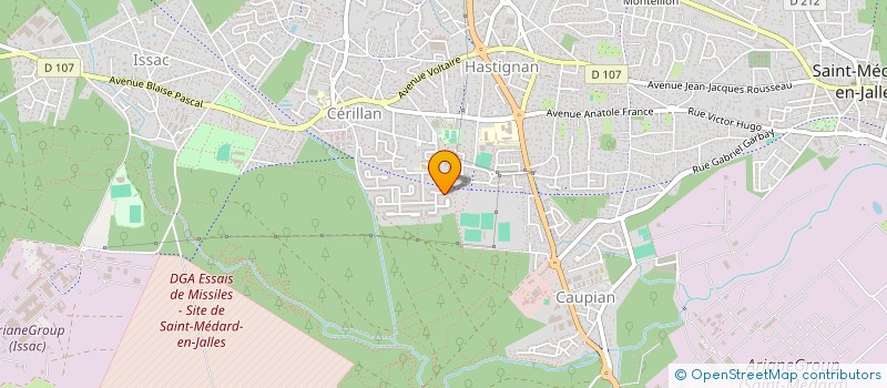 localisation de l'entreprise SCI STEPHIL  SAINT-MEDARD-EN-JALLES