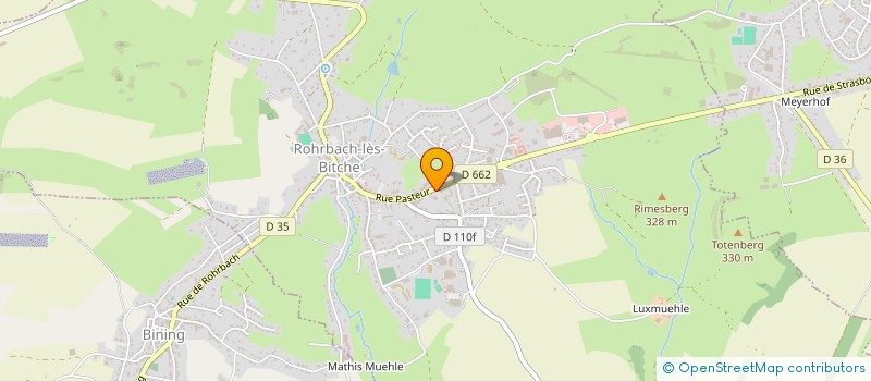 localisation de l'entreprise SCI STEPHILE  ROHRBACH-LES-BITCHE