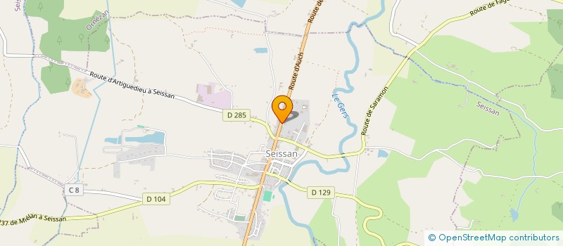 localisation de l'entreprise SCI STEPHINOU  SEISSAN