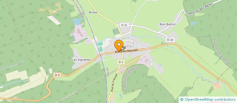 localisation de l'entreprise SCI STEPHISLETTES à LES ISLETTES