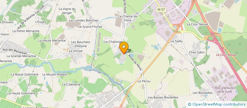 localisation de l'entreprise SCI STEPHNAT à LES SORINIERES