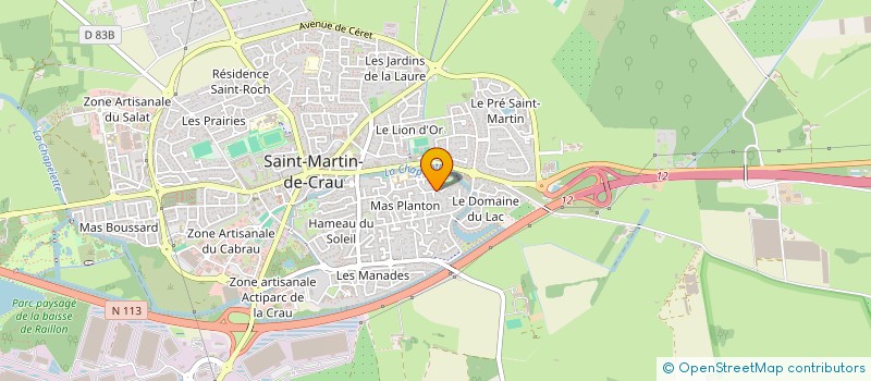 localisation de l'entreprise SCI STEPI à SAINT-MARTIN-DE-CRAU