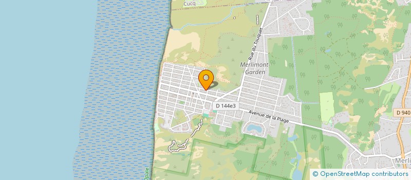 localisation de l'entreprise SCI STEPIE  MERLIMONT