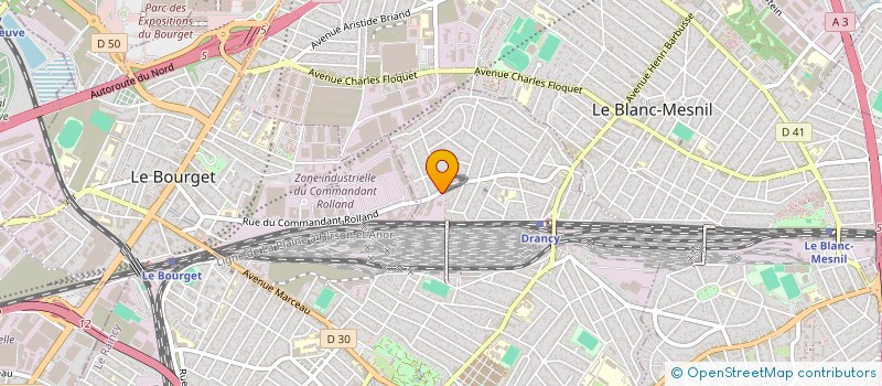 localisation de l'entreprise SCI STEPIEN DRANCY à DRANCY