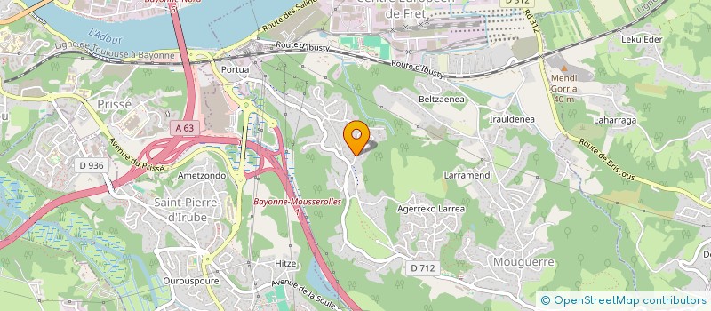 localisation de l'entreprise SCI STEPIX HOME  MOUGUERRE