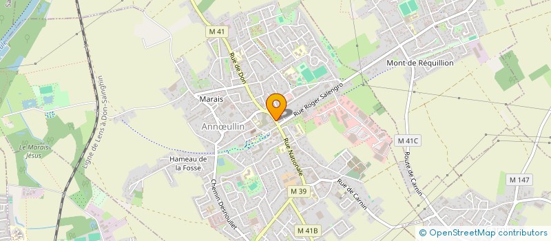 localisation de l'entreprise SCI STERCKEMAN  PROVIN