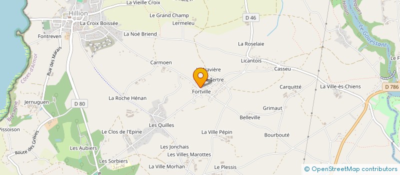 localisation de l'entreprise SCI STEREDENN à QUESSOY