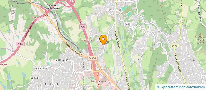 localisation de l'entreprise SCI STERIC  LYON