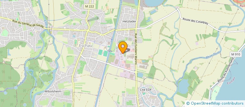 localisation de l'entreprise SCI STERIDO  ESCHAU