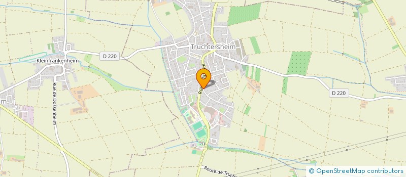 localisation de l'entreprise SCI STERIQUE  TRUCHTERSHEIM