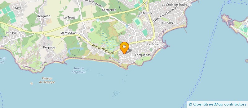 localisation de l'entreprise SCI STEROCLE  LARMOR-PLAGE