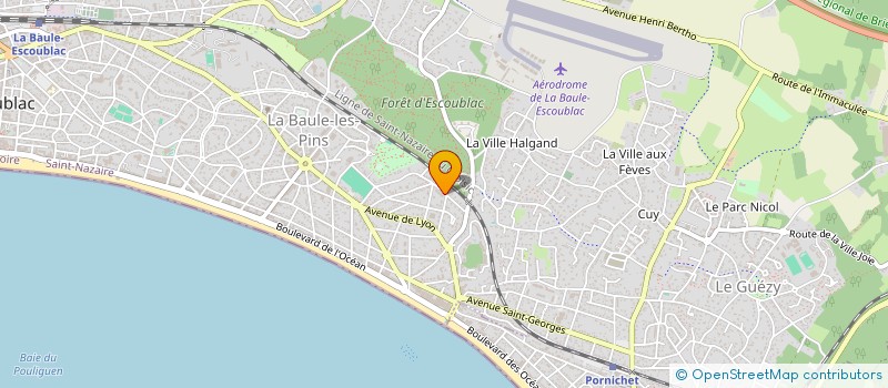 localisation de l'entreprise SCI STERVRAZ  LA BAULE-ESCOUBLAC