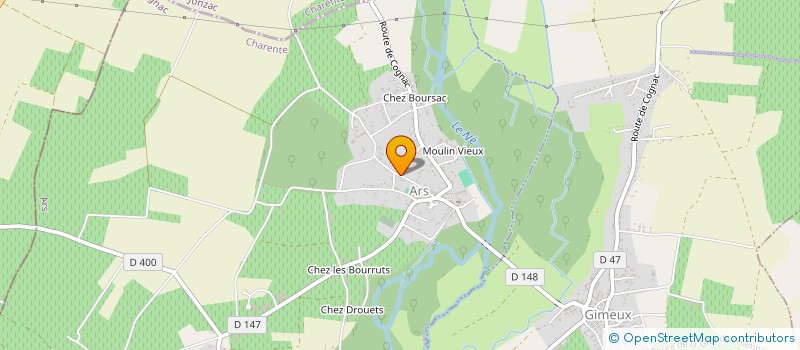 localisation de l'entreprise SCI STESE à ARS