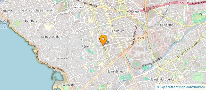 localisation de l'entreprise SCI STESO à MARSEILLE
