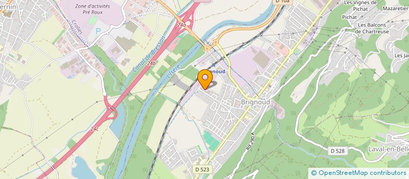 localisation de l'entreprise SCI STESON  VILLARD-BONNOT