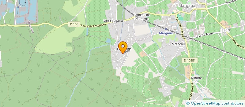 localisation de l'entreprise SCI STESSY  MARGAUX-CANTENAC