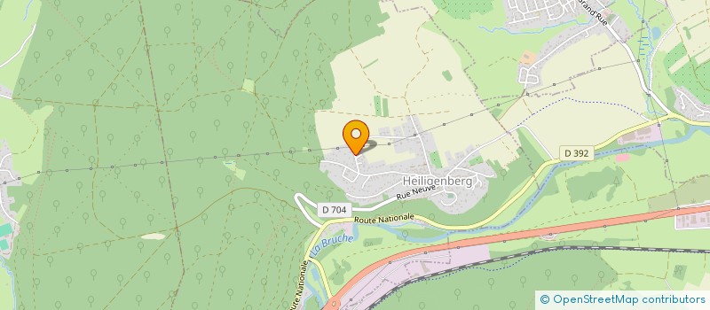 localisation de l'entreprise SCI STESYBA  HEILIGENBERG