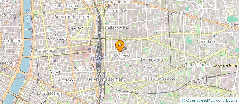 localisation de l'entreprise SCI STETSONS  LYON