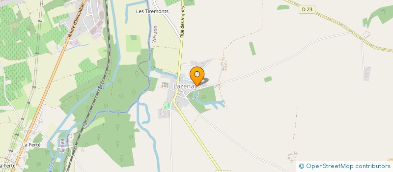 localisation de l'entreprise SCI STETYCA  LAZENAY