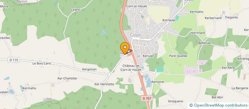 localisation de l'entreprise SCI STEUR  COLPO