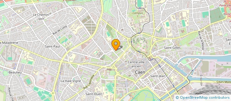 localisation de l'entreprise SCI STEVAL à CAEN