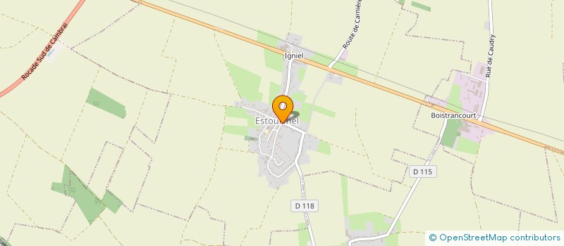 localisation de l'entreprise SCI STEVCROSS à ESTOURMEL